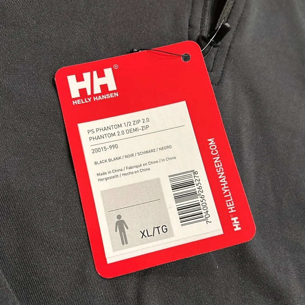 HELLY HANSEN | Men’s Phantom Mesh 1/2 Zip 2.0 Performance Midlayer